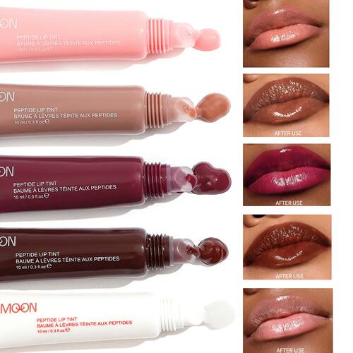 1pcs Soft Tube Mirror Lip Gloss Lip Oil Nude Brown Plumping
