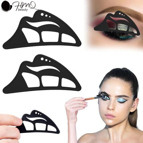 5 in 1 Eyeshadow Stencil Silicone Eyeshadow Tool Reusable Ey