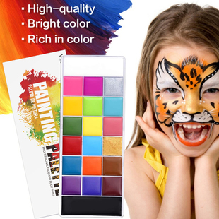 Kids Tattoo Oil Paint Flash Body Face Colors Safe