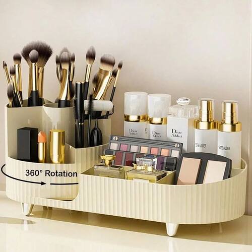 360° Rotating Makeup Organizer Makeup Holder Cosmetic Stora