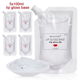 500ml Clear Lip Gloss Base Gel Lip Glaze Material Odorless