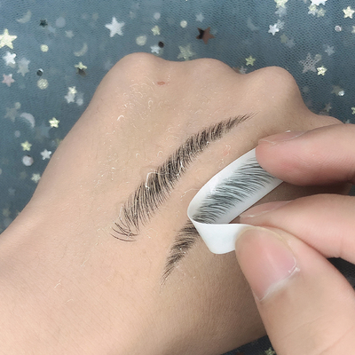 4D Hair Like Eyebrows Makeup Waproof Eyebrow Tattoo Sticker