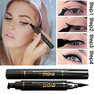 2 In 1 Eyeliner Stamp Double-ended Liquid Eyeliner Pencil Wa