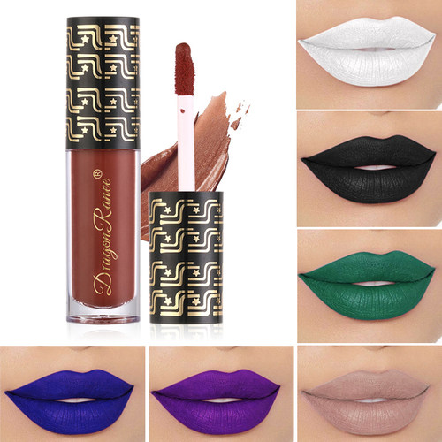 12 Colors Makeup Matte Lipstick Waterproof Long Lasting Lip
