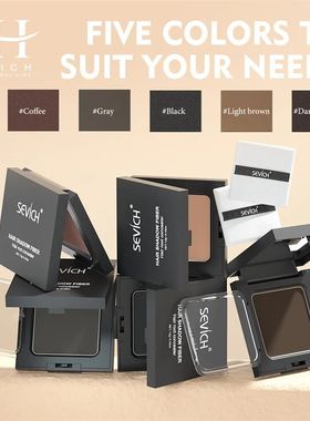 Sevich 5 Colors 12g Hair Shadow Powder Waterproof Hairline E