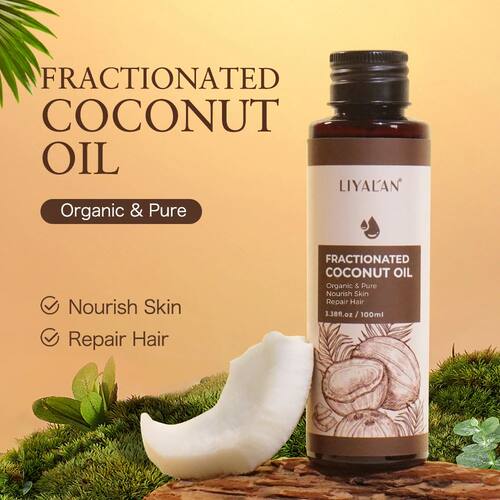 100ml Fractionated Coconut Oil Nourish Skin Repair Hair Orga