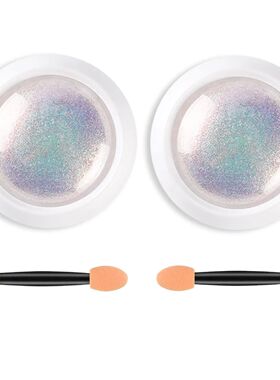 1Pc Mermaid Neon Chrome Nail Powder YK for Pigment Chrome Po