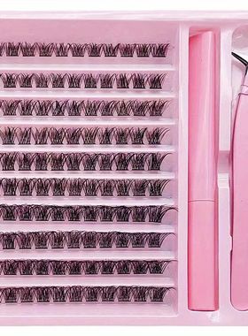 DIY Lash Extension Kit Lash Clusters With Bond Cluster Lashe