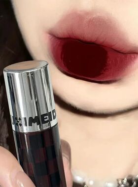6 Color Punk Dark Red Lip Gloss Matte Lipstick Lasting Water