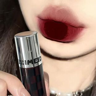 6 Color Punk Dark Red Lip Gloss Matte Lipstick Lasting Water