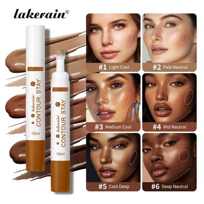 6 Colors Liquid Contour Long Wear Bronzer Cream Contour Make