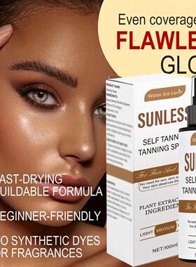 Body Tanning Spray - Enhances a Tan Complexion, Alcohol-Free