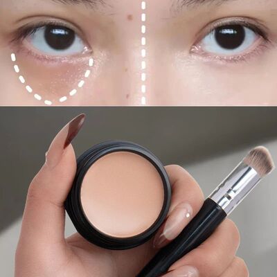 Hydrating Eye Brightening Concealer&Contour Cream-Full Cover