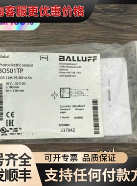 巴鲁夫 BOS01TP 传感器 BOS 12M