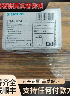 议价 3NA6 824 熔断器 80A 可维修