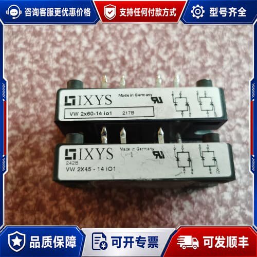 议价 IXYS VW2x60-14IO1 VW2x45-14IO1 二极管模块 可维修