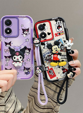 库洛米适用vivoY02手机壳3d公仔米奇Y02S男女Y112023叮当卡通趣味可爱壳