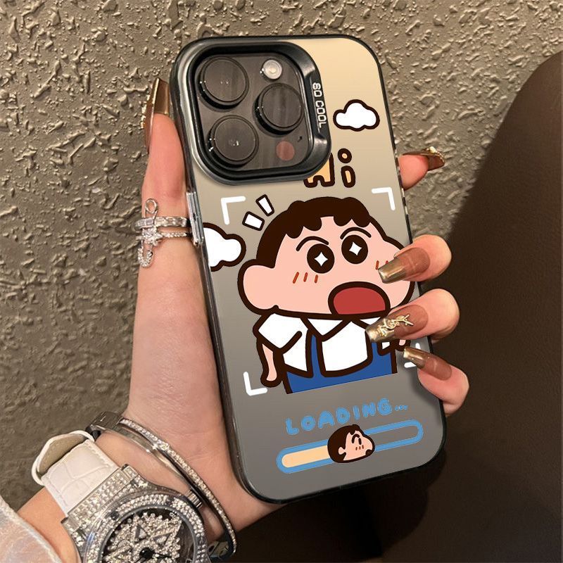 华为卡通搞怪蜡笔小新手机壳