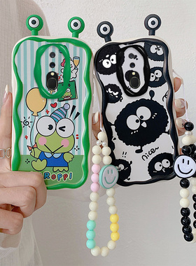 适用于oppo A9手机壳搞怪少女款opop a9x保护套ins风可爱女生pcem00日韩小清新0ppo a9全包边卡通潮女oppia9x