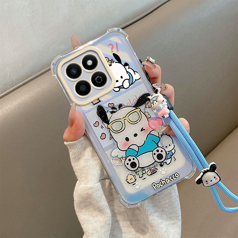 四角防摔卡通男女软壳