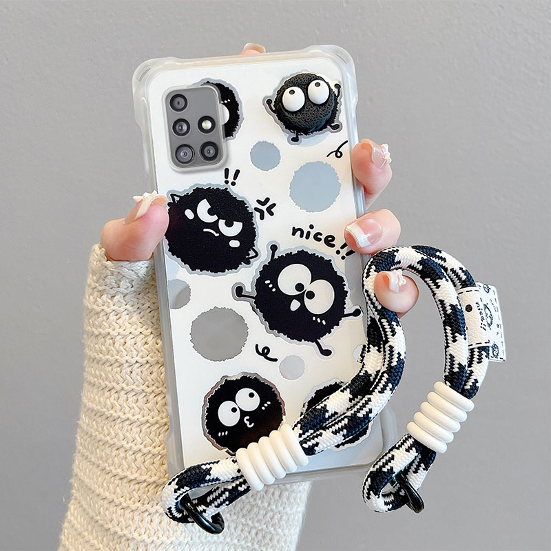 卡通可爱情侣全包边防摔