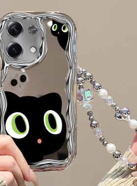 萌少女可爱小猫咪适用小米12S手机壳mi14ultra小众高颜值。红米note13pro保护套ins搞怪卡通k70e日韩学生mi10