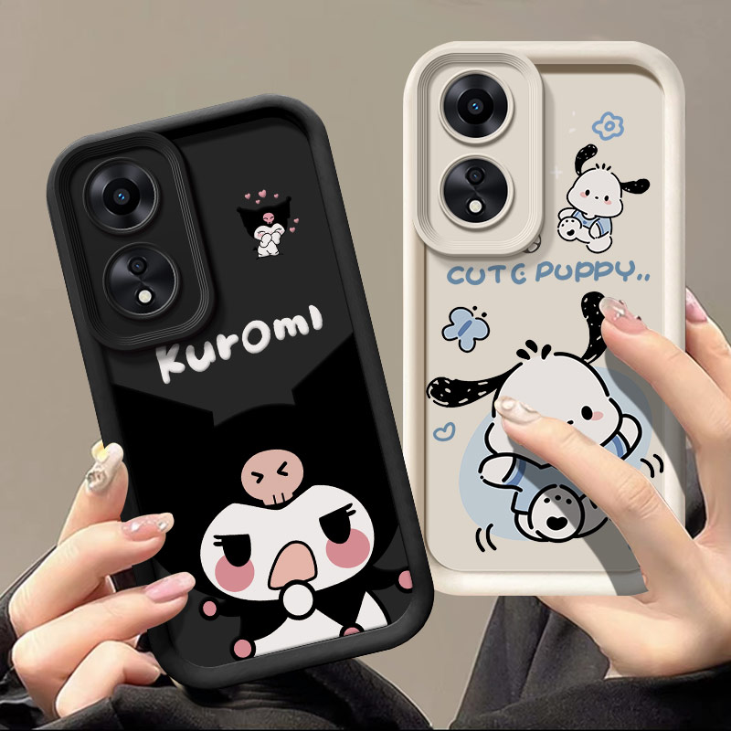 OPPOA58硅胶卡通阶梯软壳