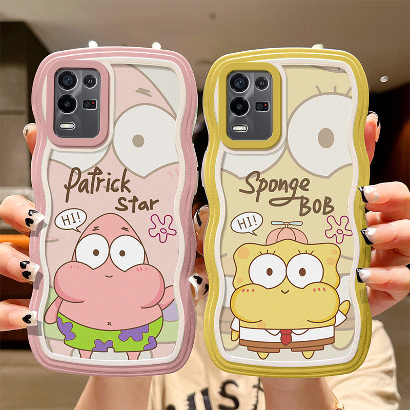 适用OPPO K9X手机壳卡通ins风PGCM10全包防摔0pp0k9x简约波浪纹ooppk9x网红日韩少女oopok9x软硅胶轻薄k9x5g