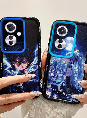 二次元适用OPPOF25Pro手机壳索隆路飞oppof25pro新款动漫创意全包边防摔硅胶磨砂壳