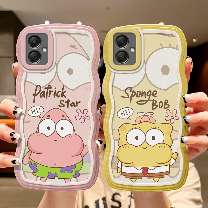 三星A05硅胶创意情侣波浪软壳