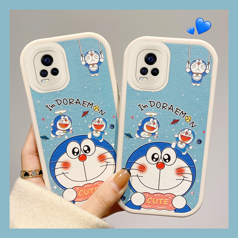 适用于vivos7手机壳新款v2020a保护套S7T全包防摔viv0s7女款新潮vovos7卡通叮当猫wiwos7创意哆啦A梦s7简约