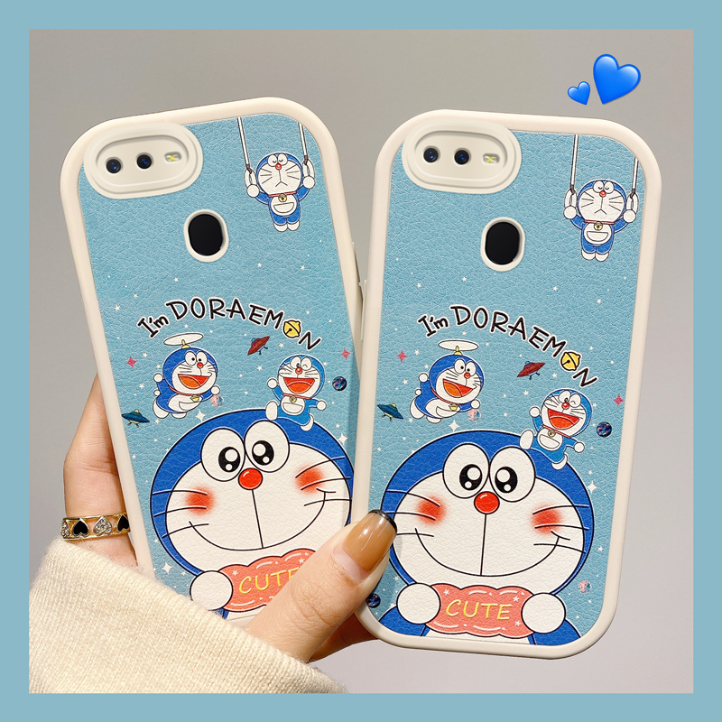 适用oppo a7手机壳超可爱女生0pp0a7网红动漫二次元oopoa7保护套新款PBFM00卡通哆啦A梦opopa7保护套潮女个性