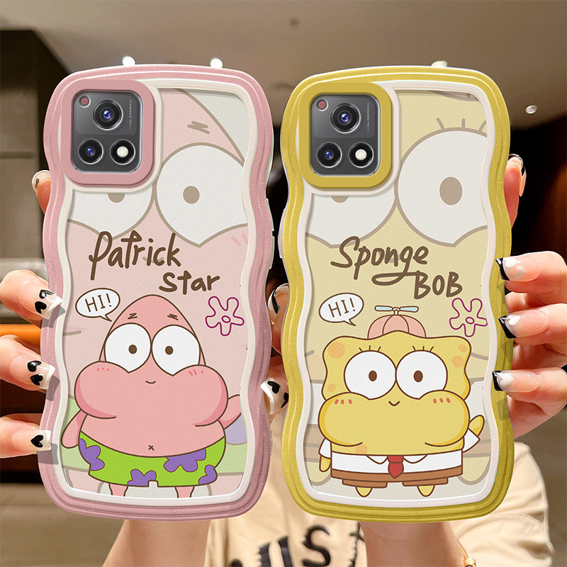 适用于VIVO Y52S手机壳卡通潮牌v2057a日韩时尚ins风viviy31s保护套vlvoy52s简约波浪纹viovy31s网红可爱女生