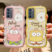 适用于OPPO Reno6pro手机壳搞怪少女PEPM00日韩卡通0pp0reno6简约个性 软壳peqm00软硅胶可爱女生ren06por硅胶