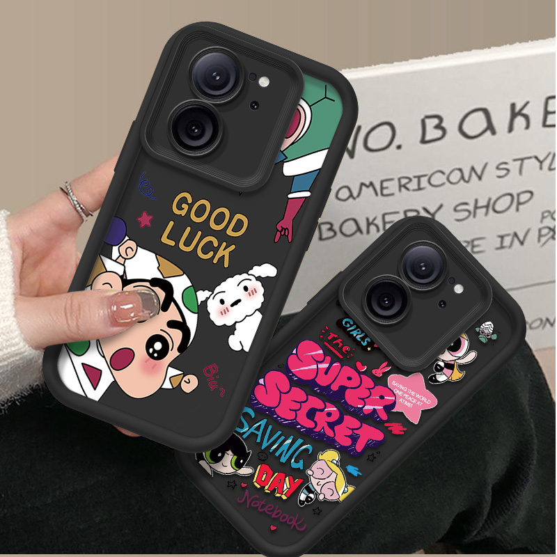 小米13T硅胶卡通个性阶梯软壳