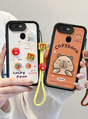 适用OPPOF9手机壳软硅胶f9pro男女oppof9煤球卡通图案软边趣味可爱壳