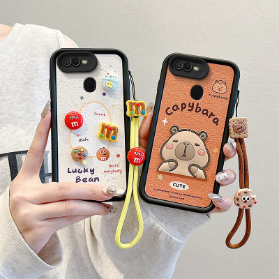 适用OPPOF9手机壳软硅胶f9pro男女oppof9煤球卡通图案软边趣味可爱壳