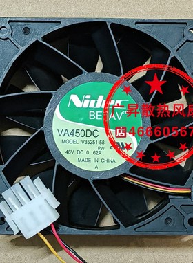 现货VA450DC V35251-58 48V 原装日本Nidec 工控机设备服务器风扇
