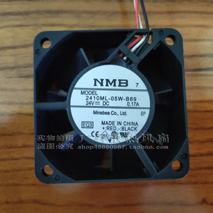 NMB B79 2410ML 原裝 B59 B69 變頻器發(fā)那科報(bào)警風(fēng)扇 05W 6CM 24V