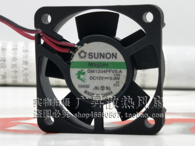GM1204PFVX-A 建准SUNON 4010 12V 0.8W 交换 南桥硬盘录像机风扇