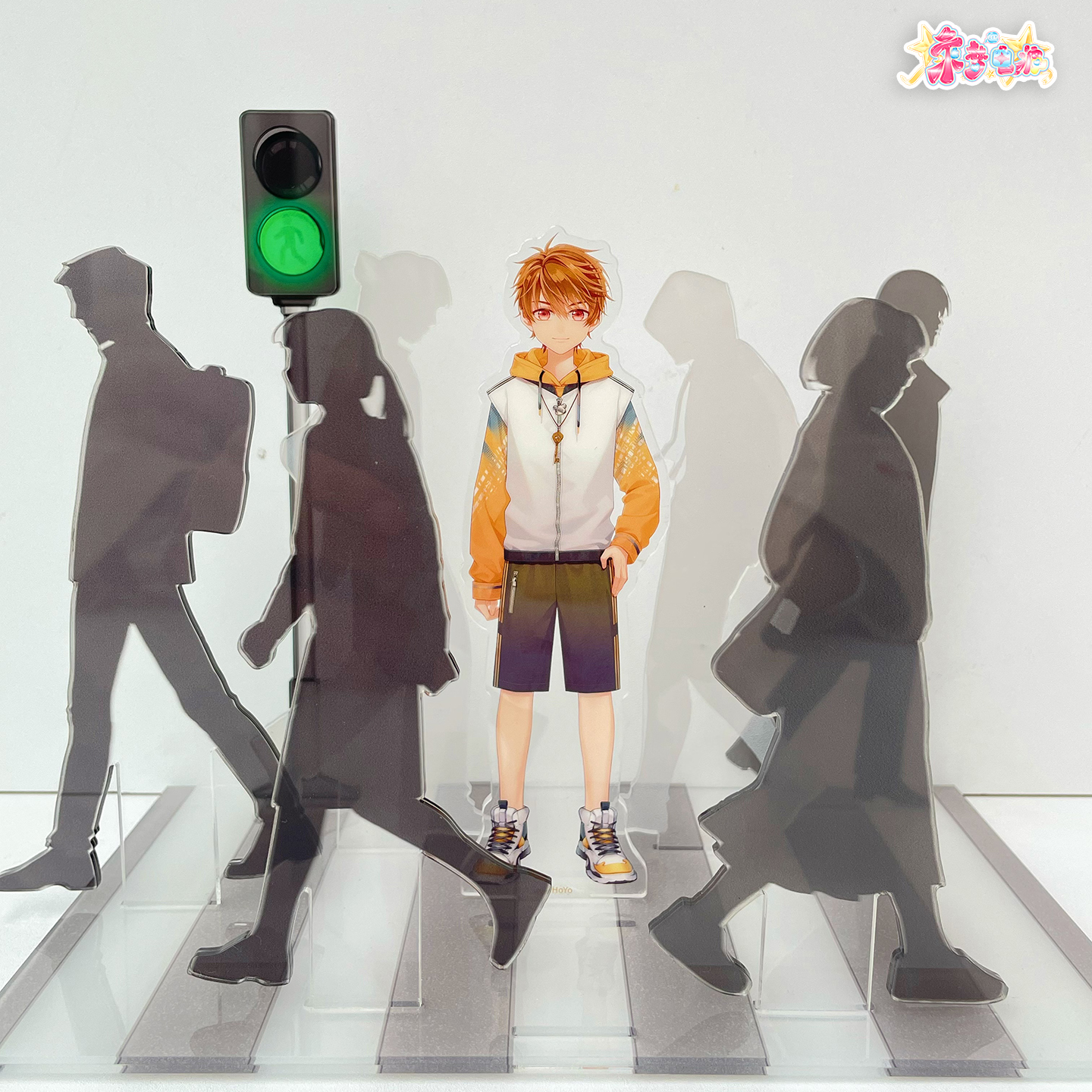 乘梦电波人群之中亚克力谷美