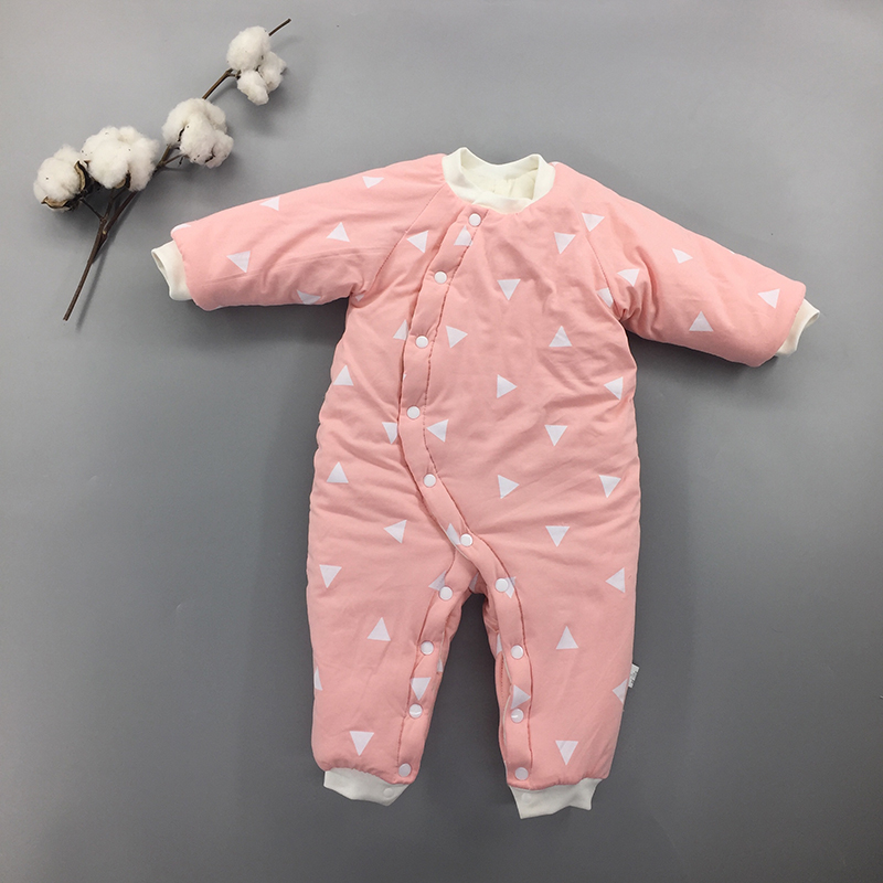 纯棉花加厚连体超柔软A类婴儿棉