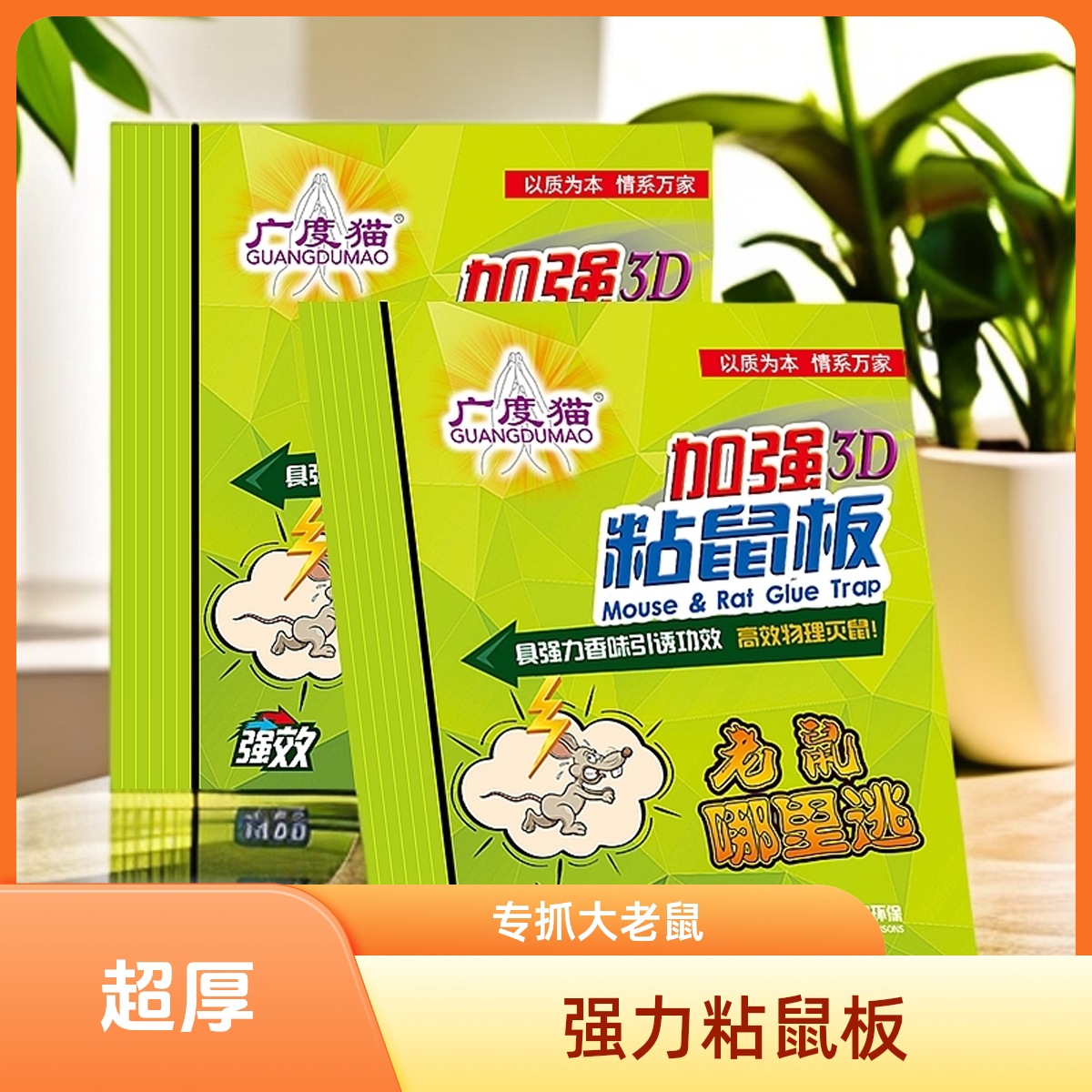 强力粘鼠板老鼠贴灭鼠