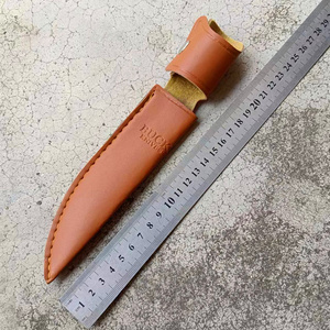 皮刀套刀鞘直刀壳水果刀保护套皮革鞘屠宰刀壳便携分割刀剔骨PU皮