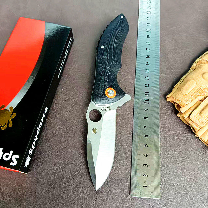 折刀户外折叠刀高硬度钢材G10手柄野外露营钓鱼刀水果刀便携小刀