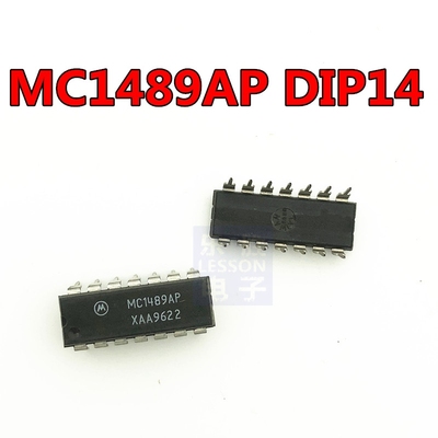 MC1489AP DIP14脚 缓冲器和线路驱动器芯片 直插IC
