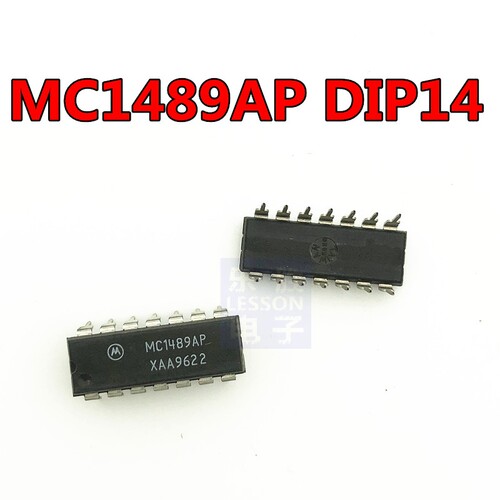 MC1489AP DIP14脚 缓冲器和线路驱动器芯片 直插IC