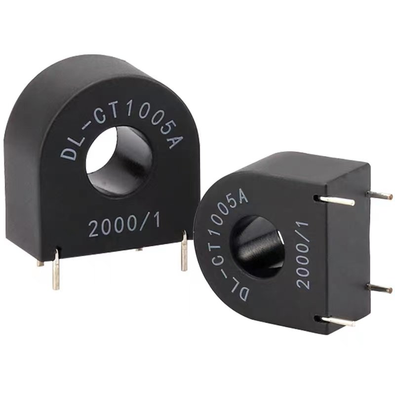 微型交流电流互感器 DL-CT1005A 充电桩用10A/5mA精度0.1级2000/1