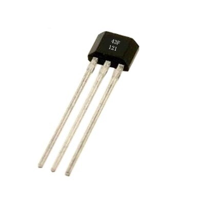 43F 43AF SS443F DH43F YS43F 霍尔传感器 SS43F SS443A 直插TO92