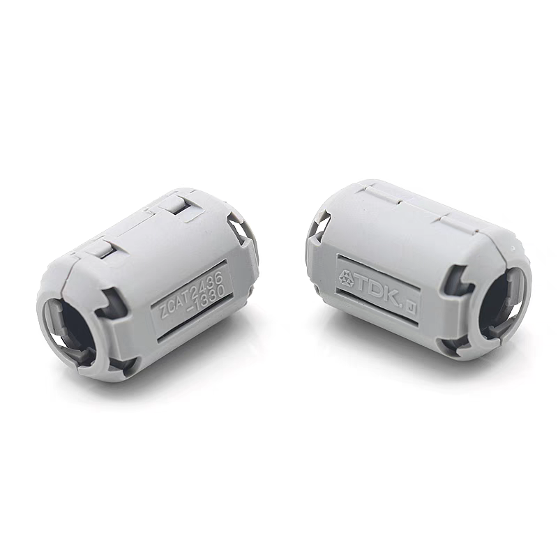 TDK磁环抗干扰屏蔽器 ZCAT2436-1330 滤波抗干扰 13MM内孔卡扣式